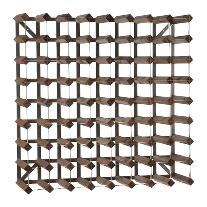 Traditional Wine racks vinställ 72 flaskor påbyggnadsbart, Mörk ek Traditional Wine Racks