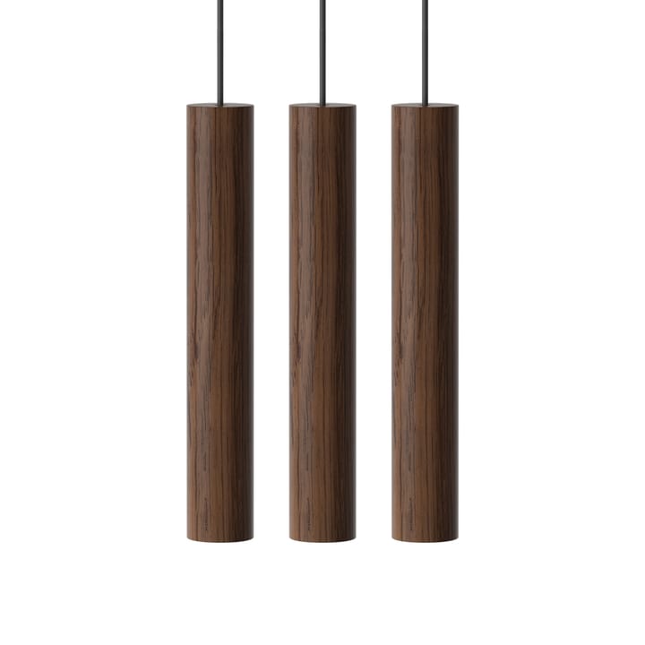 3 Chimes lampa - mörk ek - Umage