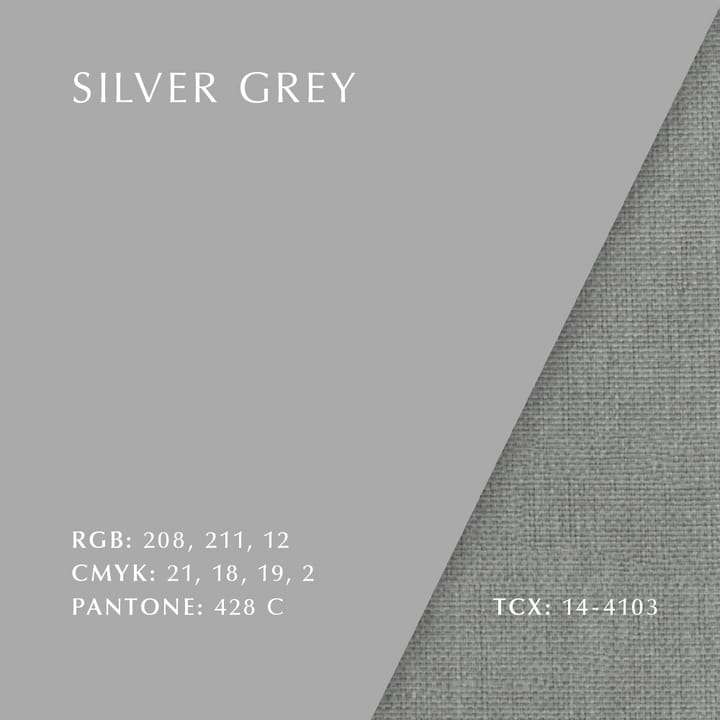 A Conversation Piece fåtölj ek, Silver grey Umage