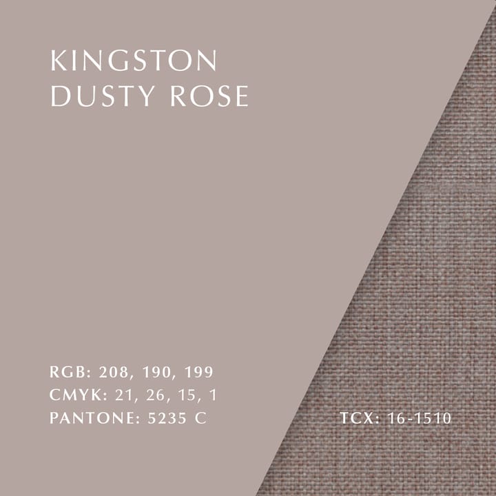 A Conversation Piece fåtölj mörk ek - Dusty rose - Umage