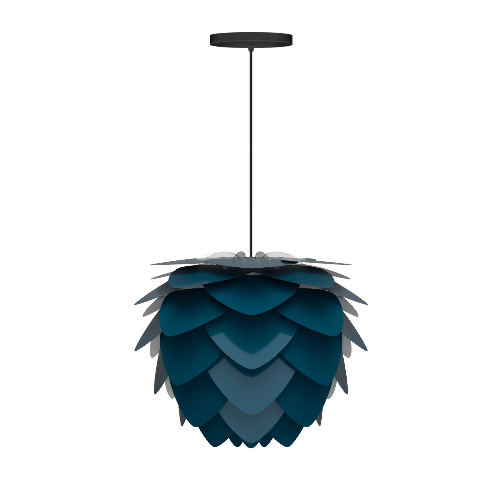 Aluvia lampa petrol blue, Mini Ø40 cm Umage