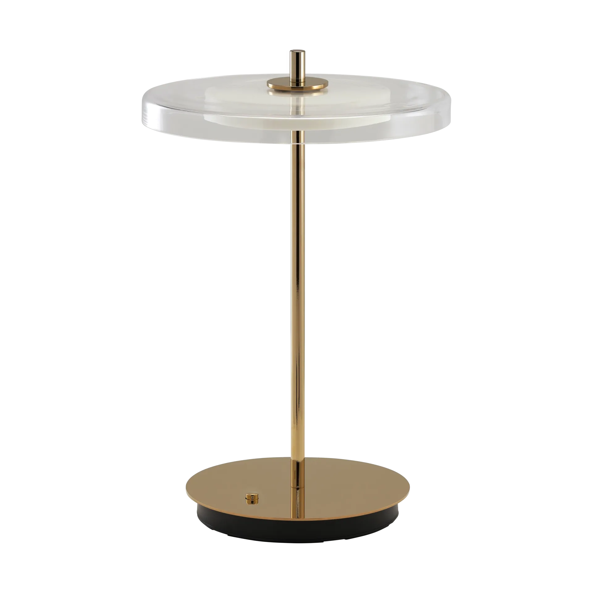 Asteria Move bordslampa, Glass-polished brass Umage