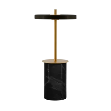 Asteria Move Mini bordslampa Ø12x25,5 cm - Black marble - Umage