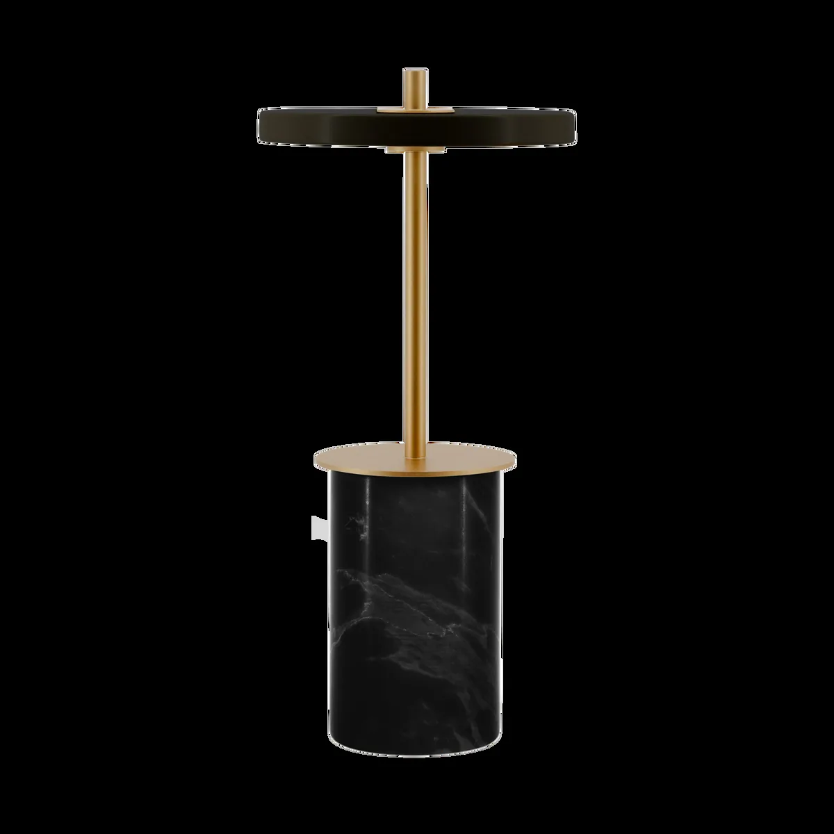 Umage Asteria Move Mini bordslampa Ø12x25,5 cm Black marble