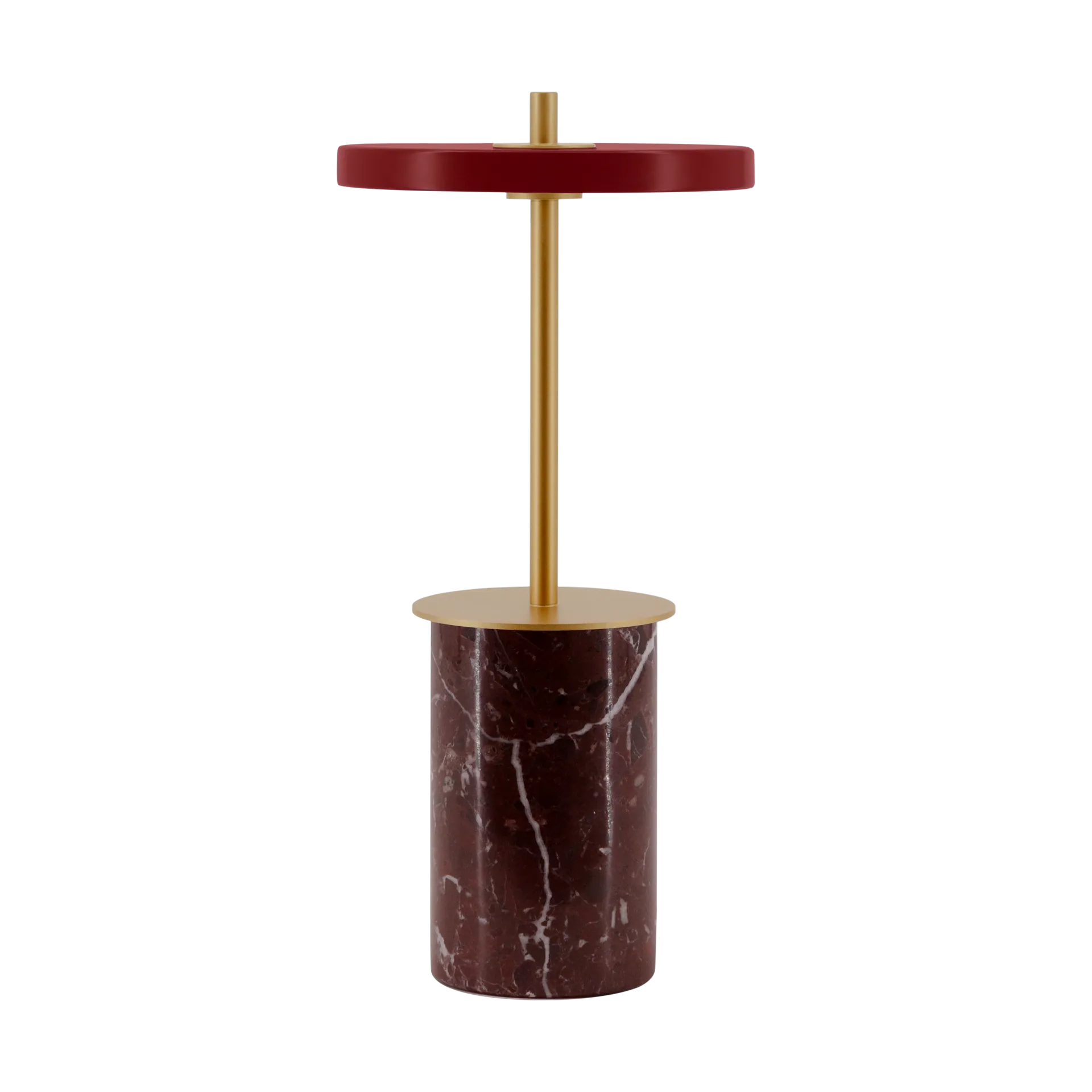Asteria Move Mini bordslampa Ø12x25,5 cm, Red marble Umage
