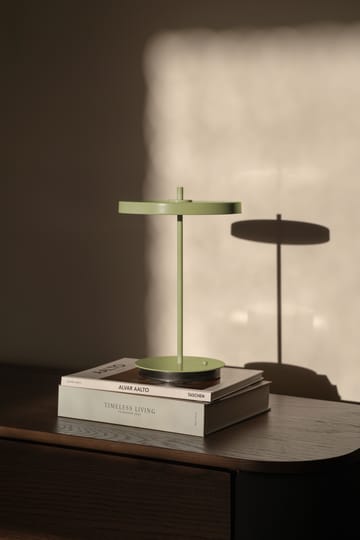 Asteria Move portabel bordslampa - Monochrome-leaf - Umage