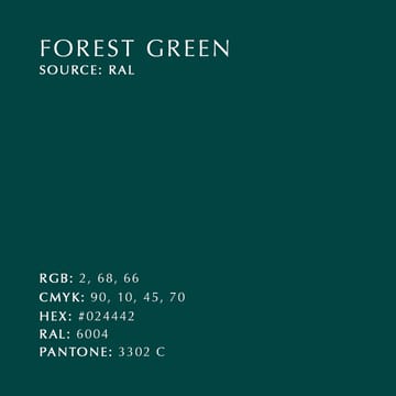 Asteria taklampa - Forest green - Umage
