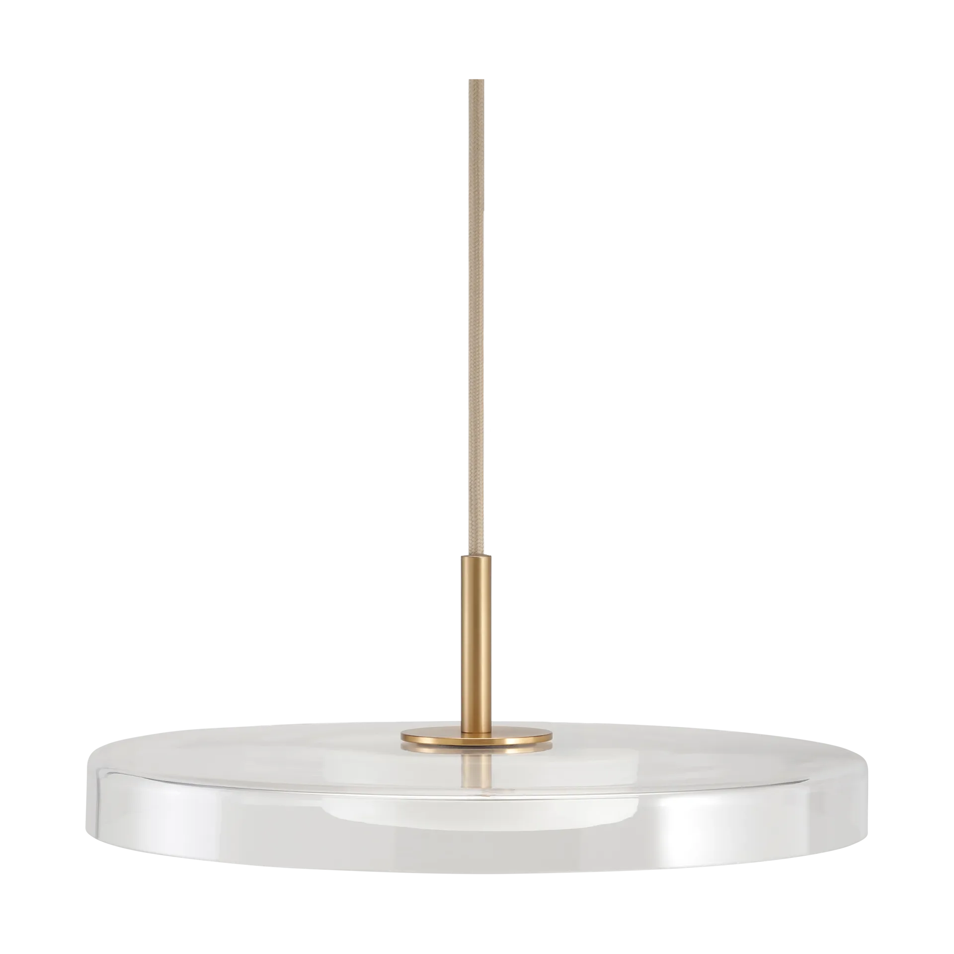 Asteria taklampa, Glass Umage