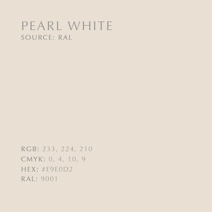 Asteria taklampa - Pearl white - Umage