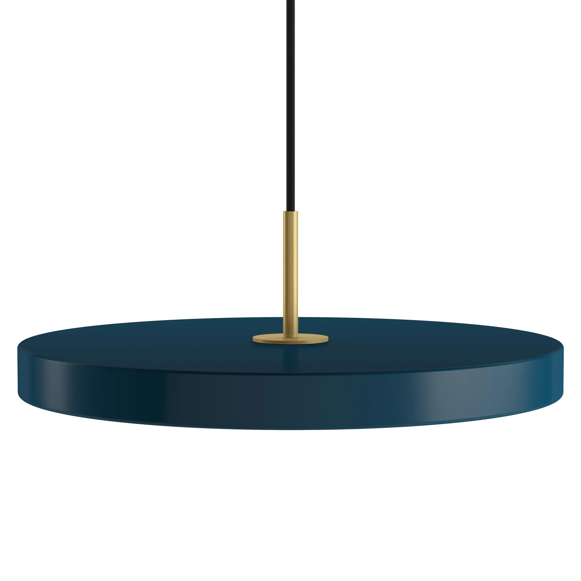 Asteria taklampa, Petrol blue Umage