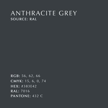 Asteria Up plafond large - Anthracite grey - Umage