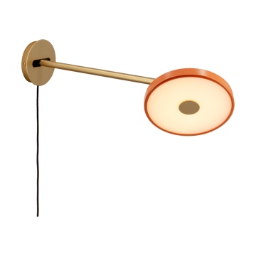 Asteria Wall long vägglampa - Nuance orange - Umage