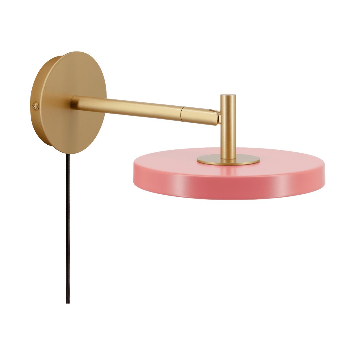 Umage Asteria Wall short vägglampa Nuance rose | Skandinavisk Design | Vägglampor | Rosa