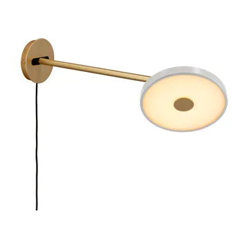 Asteria Wall vägglampa - Long, Nuance mist-brass - Umage