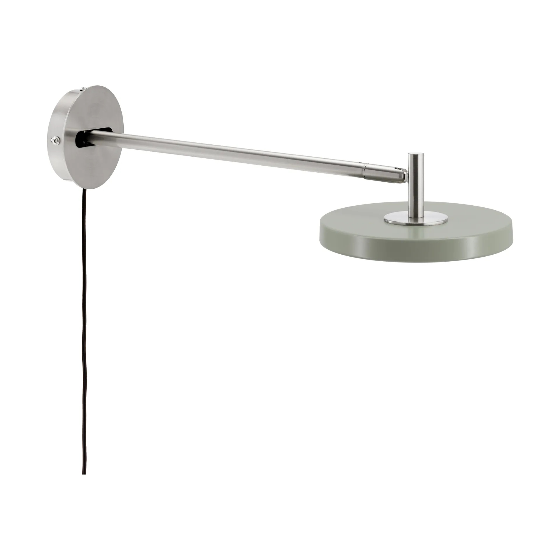 Asteria Wall vägglampa, Long, Nuance Olive-chrome Umage