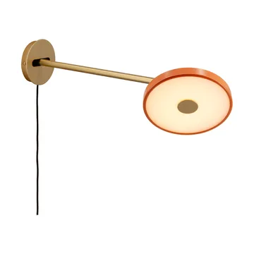 Asteria Wall vägglampa - Long, Nuance orange-brass - Umage