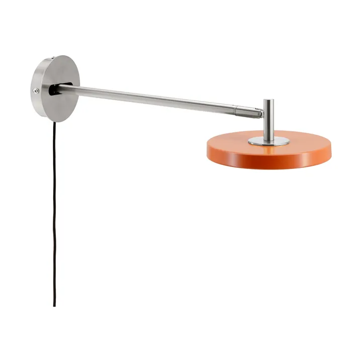 Asteria Wall vägglampa - Long, Nuance Orange-chrome - Umage