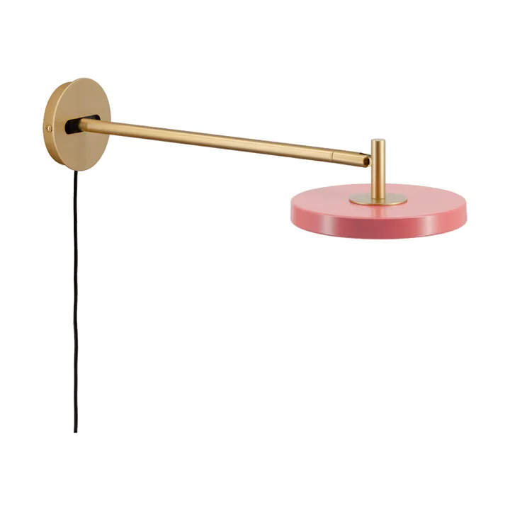 Asteria Wall vägglampa - Long, Nuance rose-brass - Umage