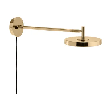 Asteria Wall vägglampa - Long, Polished brass - Umage