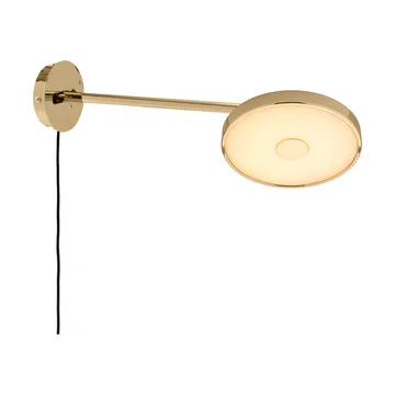 Asteria Wall vägglampa - Long, Polished brass - Umage