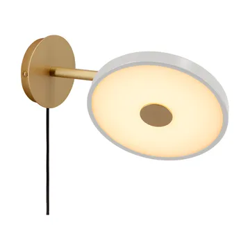 Asteria Wall vägglampa - Short, Nuance mist-brass - Umage
