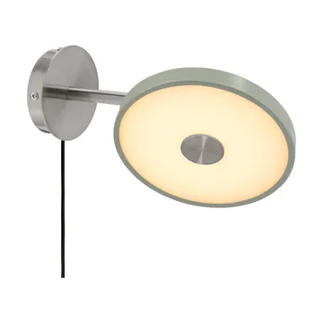 Asteria Wall vägglampa - Short, Nuance olive-chrome - Umage