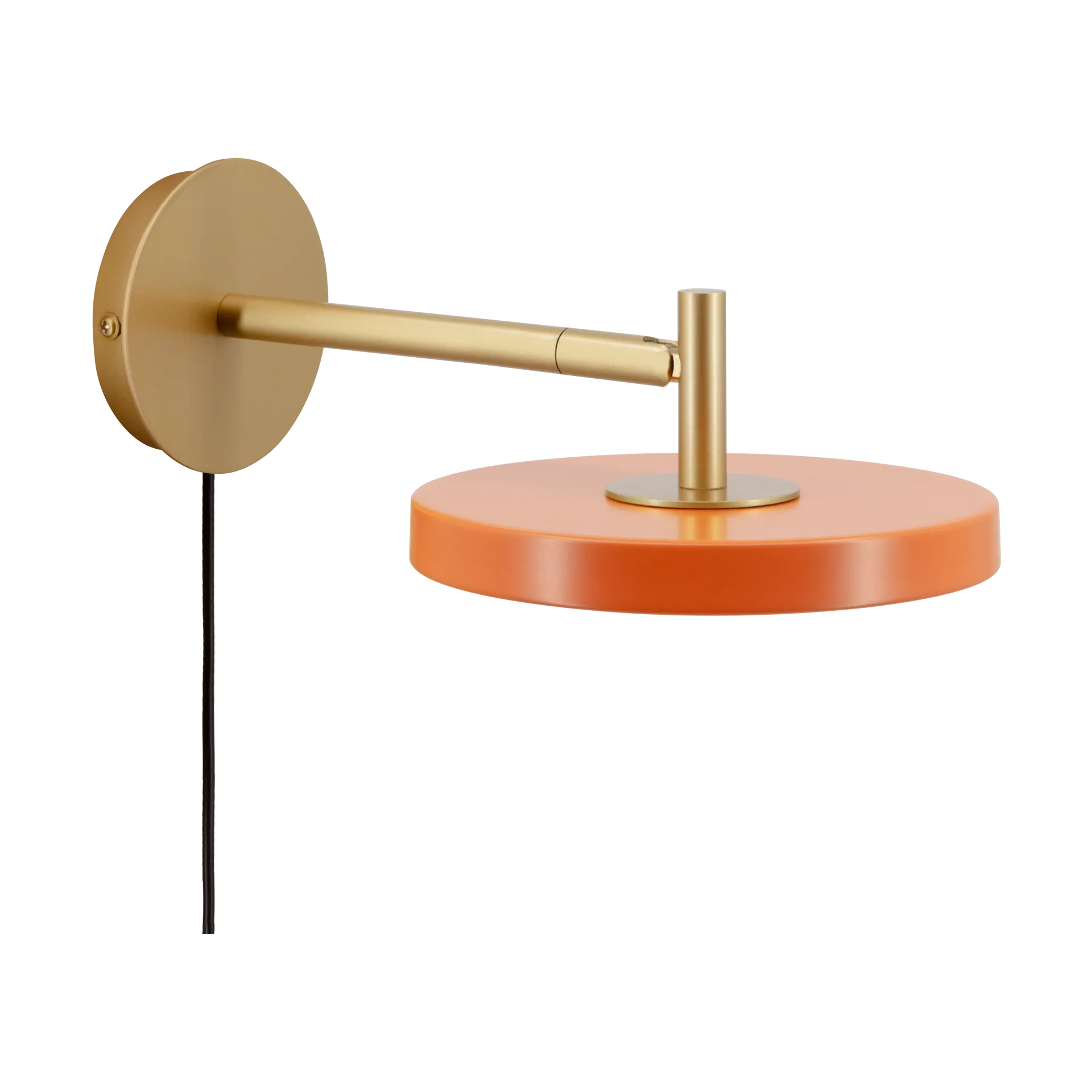 Asteria Wall vägglampa, Short, Nuance orange-brass Umage