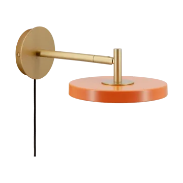 Asteria Wall vägglampa - Short, Nuance orange-brass - Umage