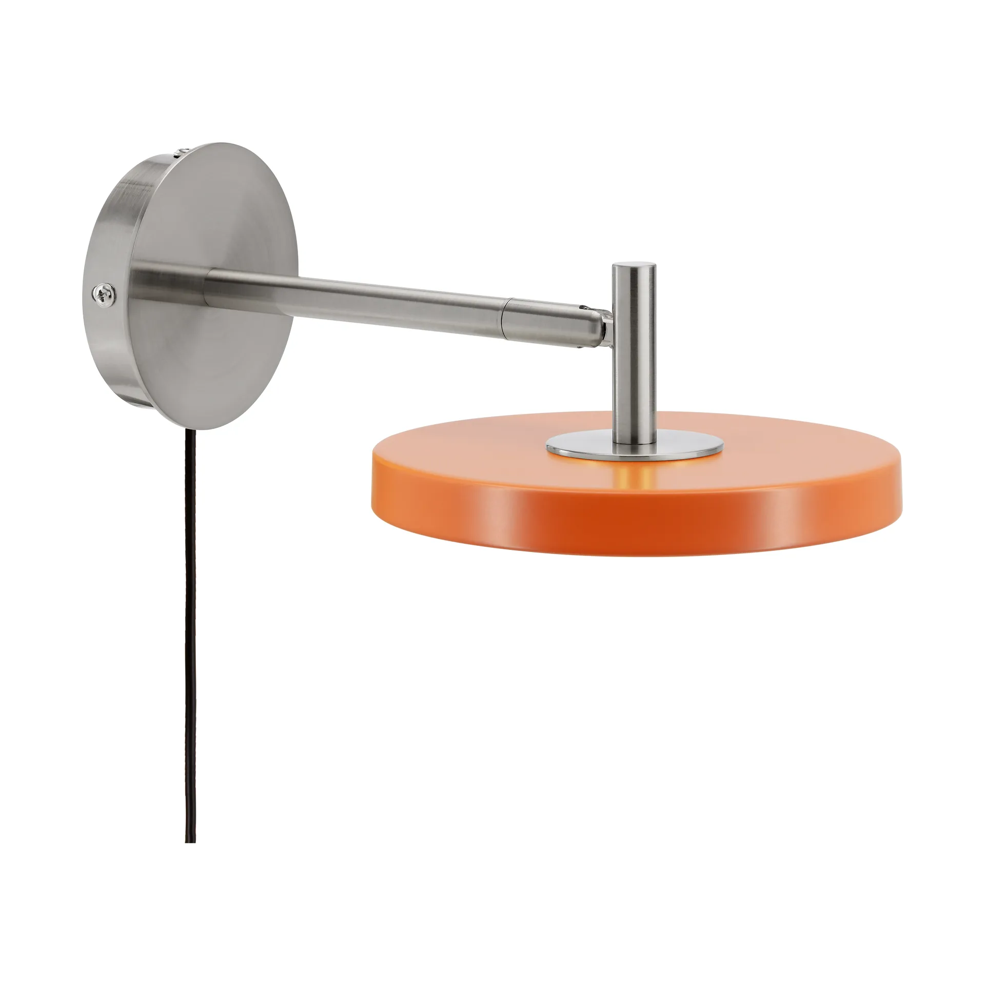 Asteria Wall vägglampa, Short, Nuance orange-chrome Umage