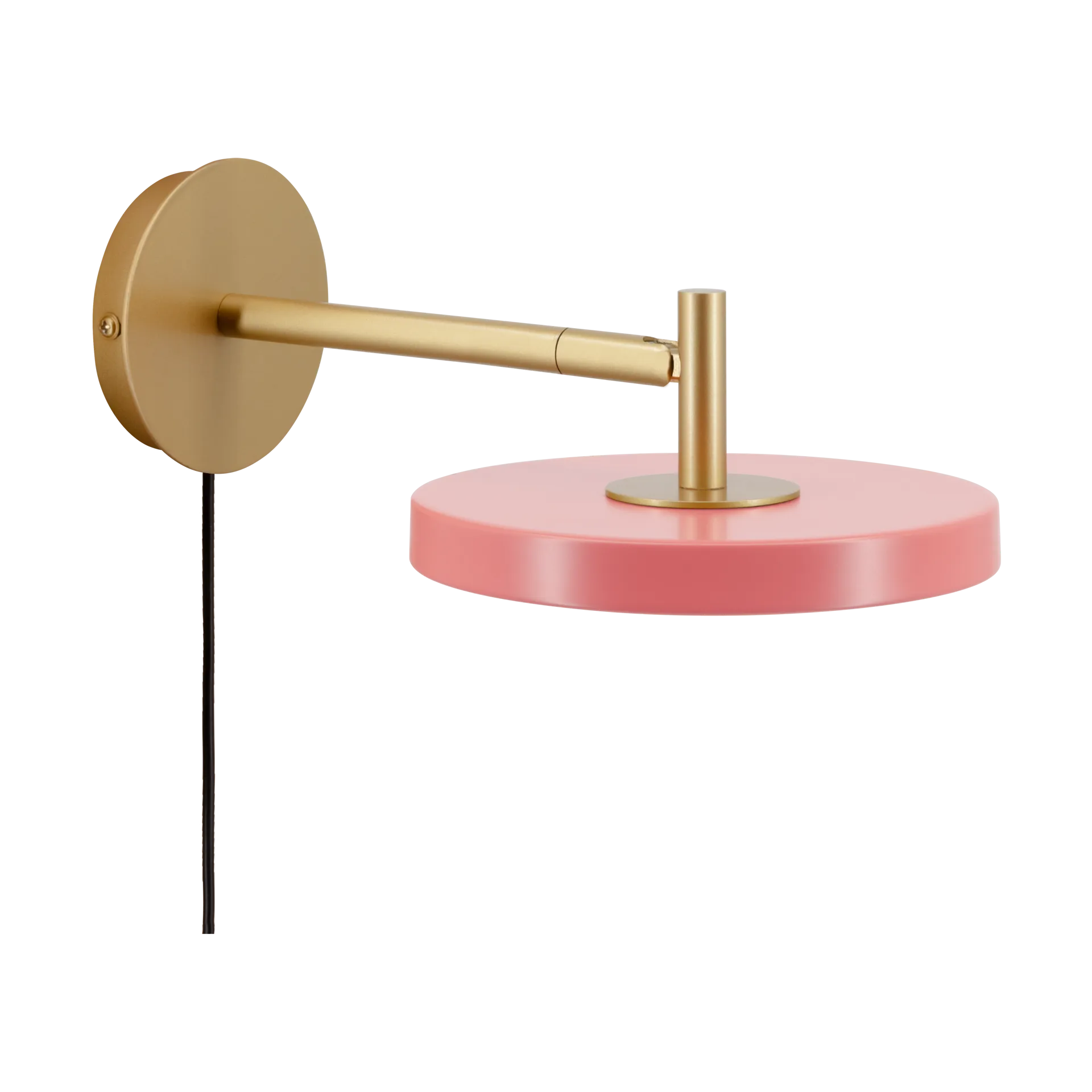 Asteria Wall vägglampa, Short, Nuance rose-brass Umage