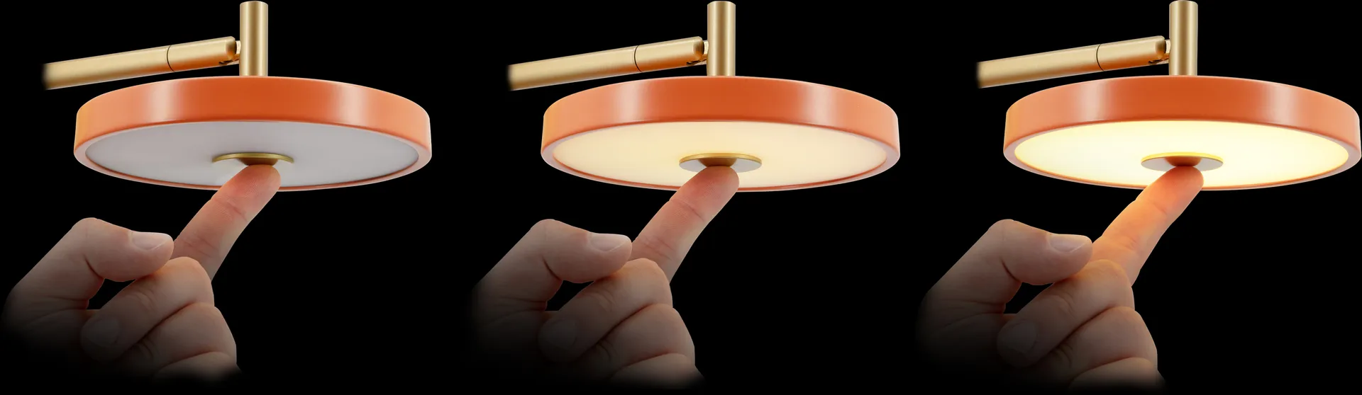 Asteria Wall vägglampa, Short, Nuance rose-brass Umage