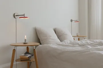 Asteria Wall vägglampa - Short, Nuance rose-chrome - Umage