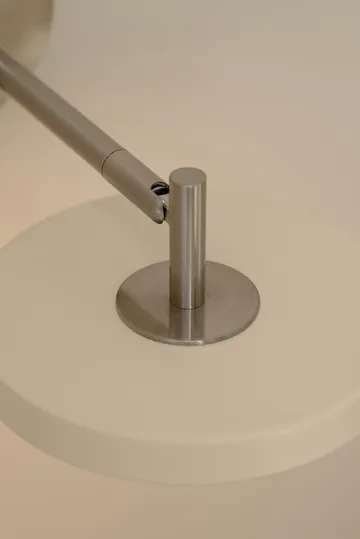 Asteria Wall vägglampa - Short, Pearl white-chrome - Umage