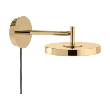 Asteria Wall vägglampa - Short, Polished brass - Umage