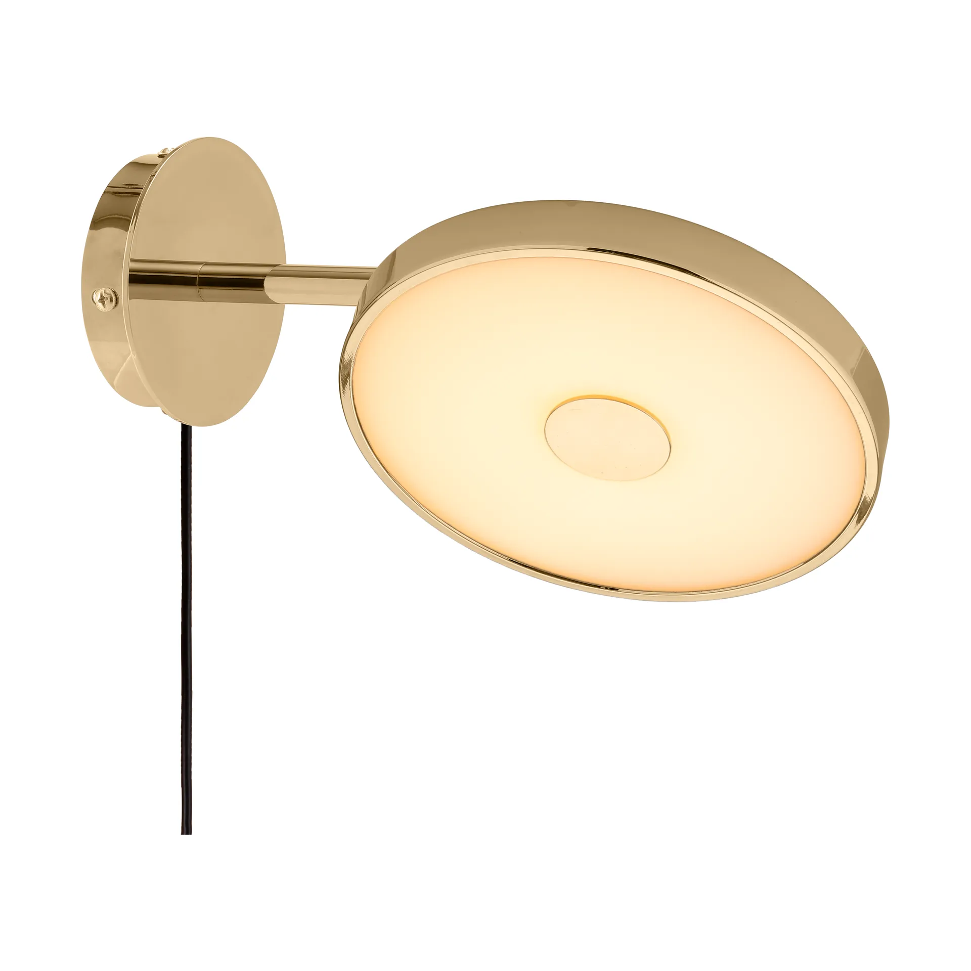 Asteria Wall vägglampa, Short, Polished brass Umage