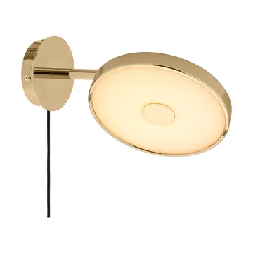 Asteria Wall vägglampa - Short, Polished brass - Umage