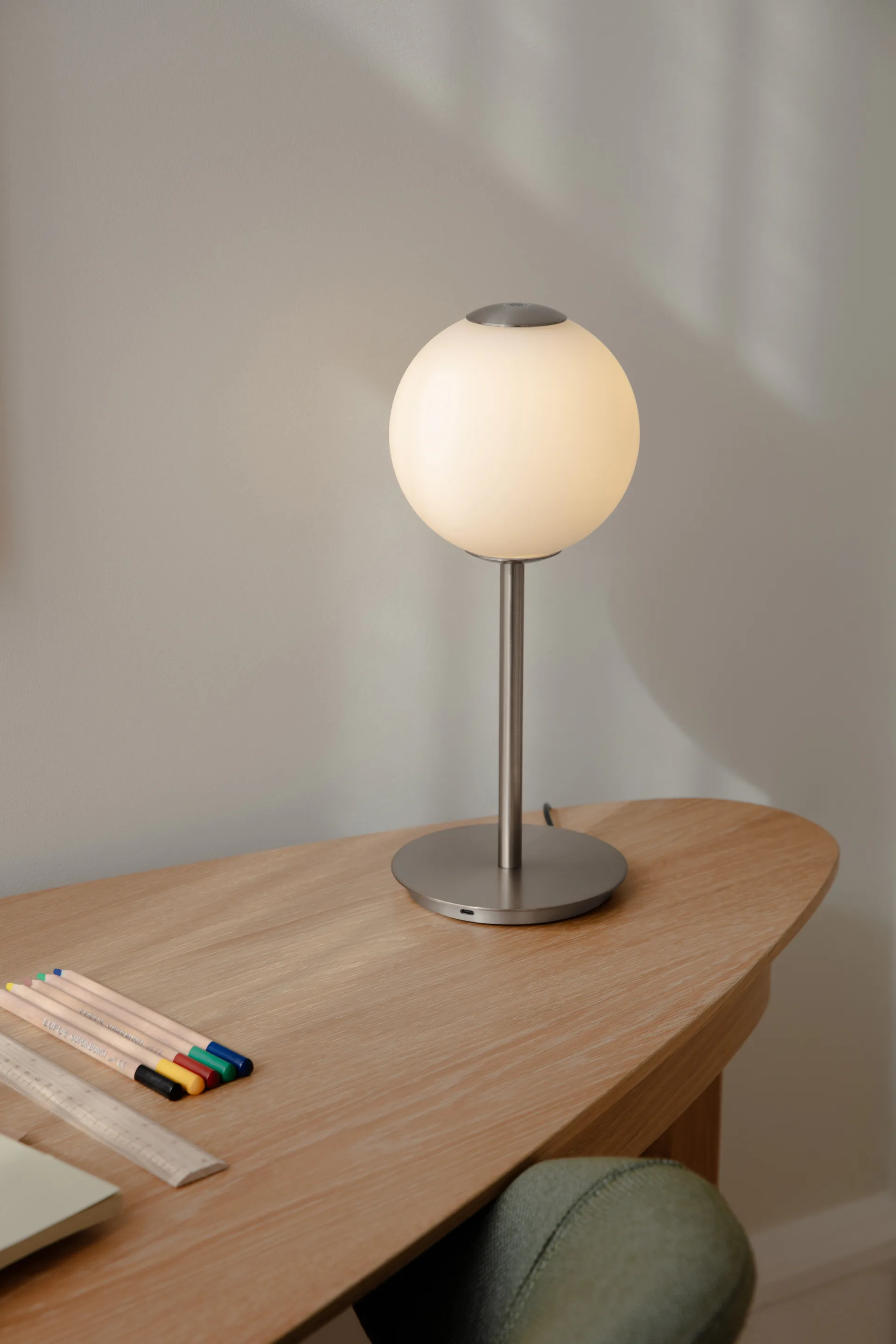 Audrey Table bordslampa, Steel Umage