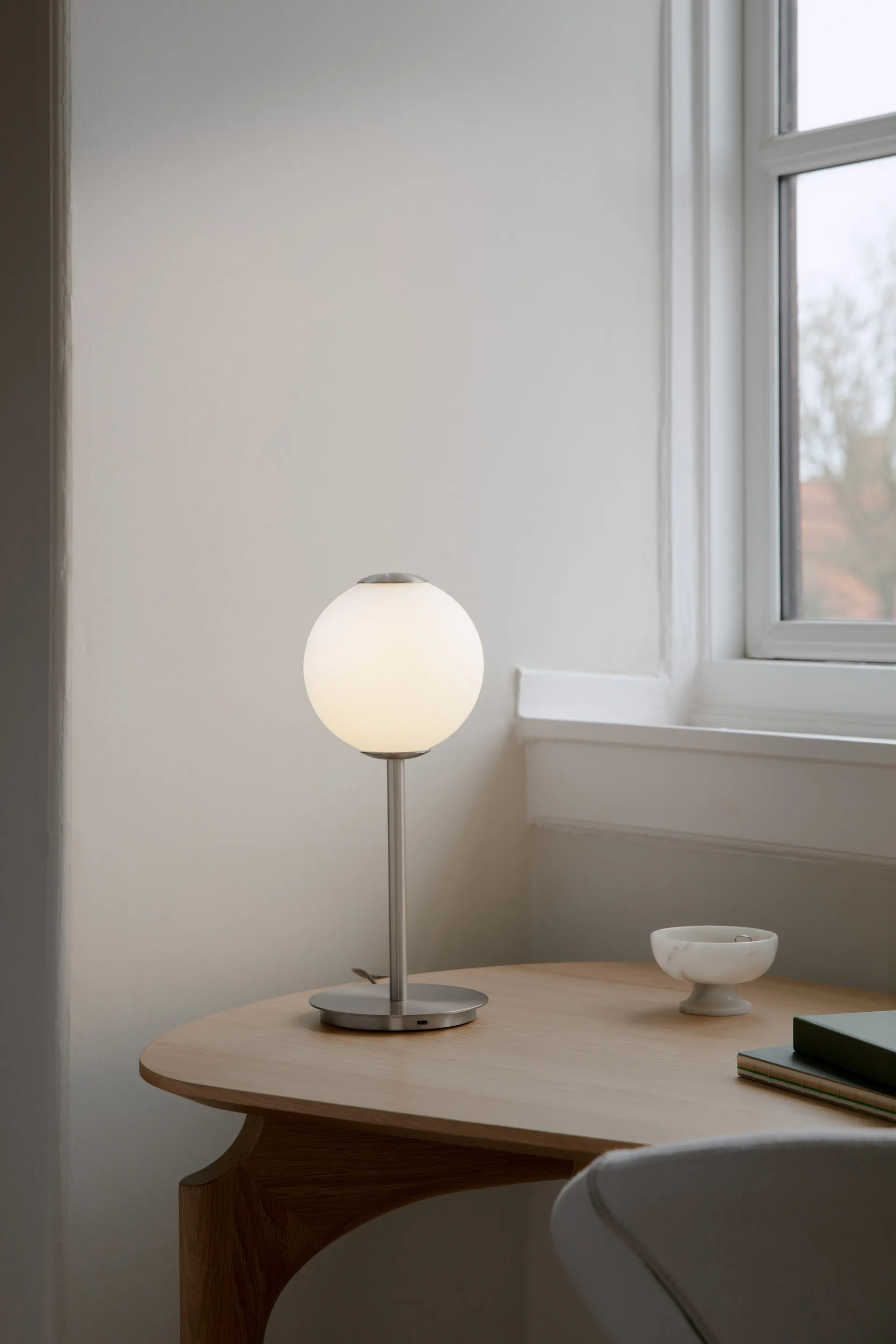 Audrey Table bordslampa, Steel Umage