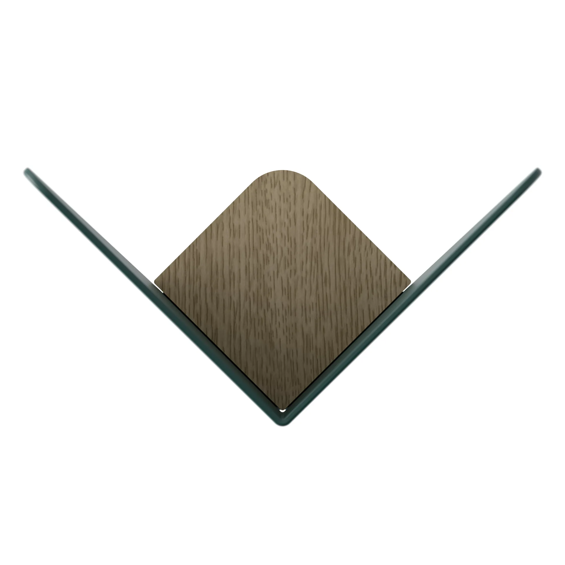 Butterflies krok medium, Forest green Umage