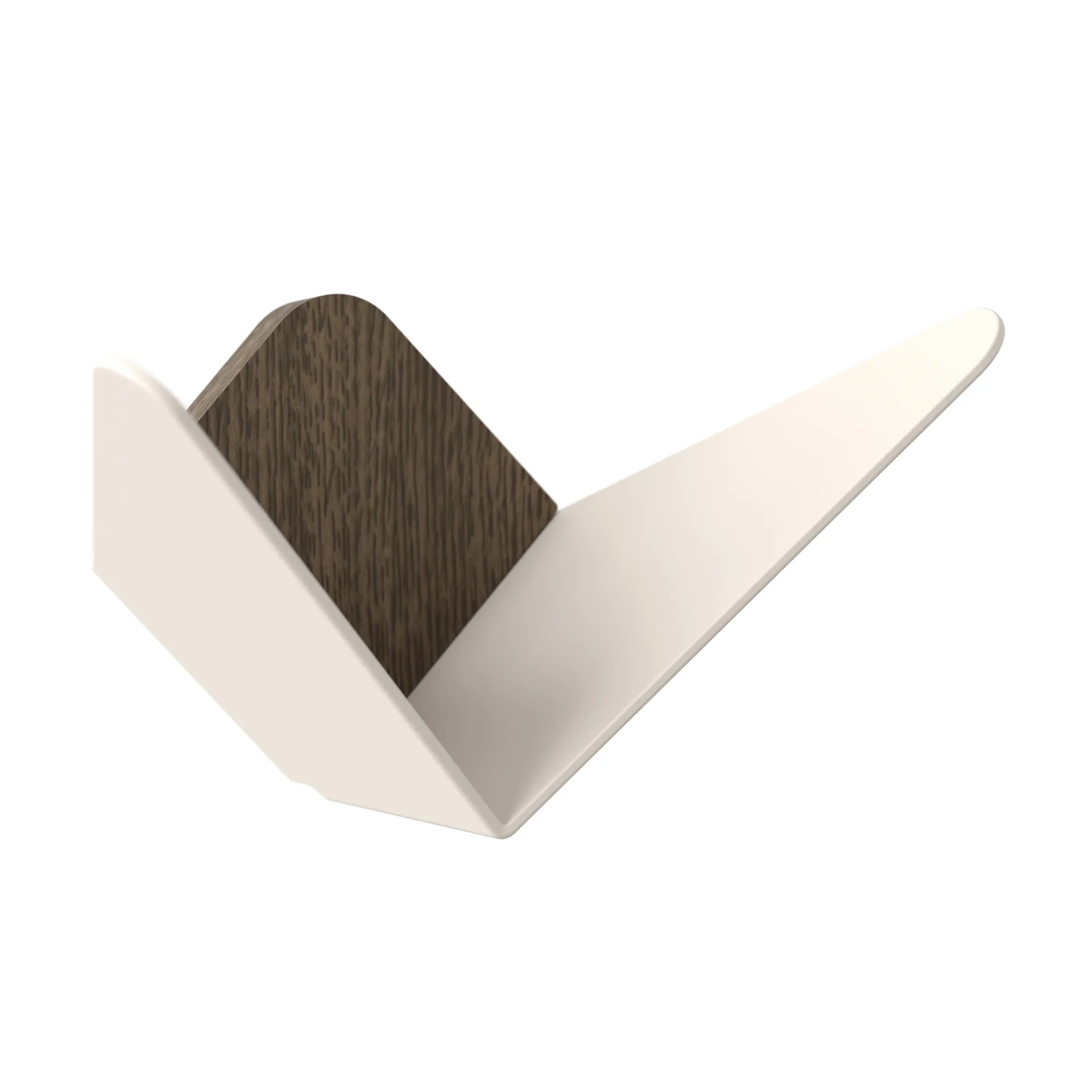 Butterflies krok medium, Pearl white Umage