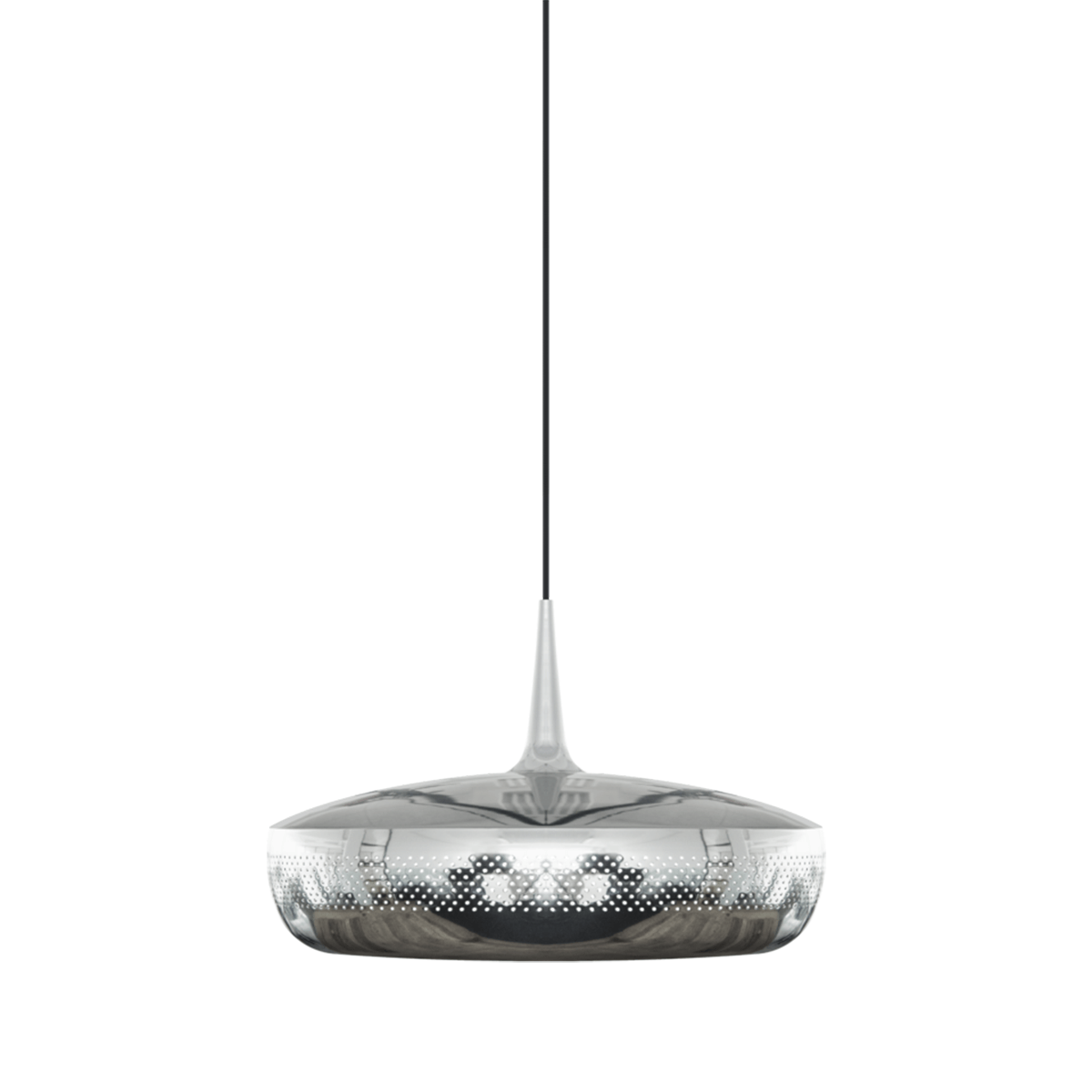 Umage Clava dine lampskärm Silver | Skandinavisk Design | Lampskärmar | Silverfärgad