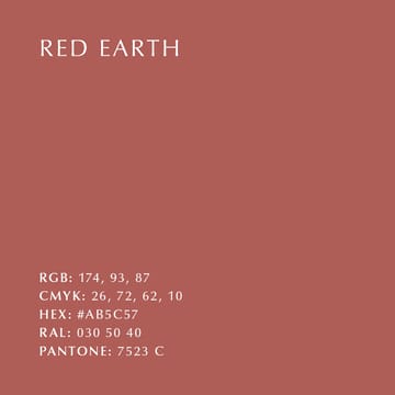 Clava Dine taklampa Ø43 cm - Red earth - Umage