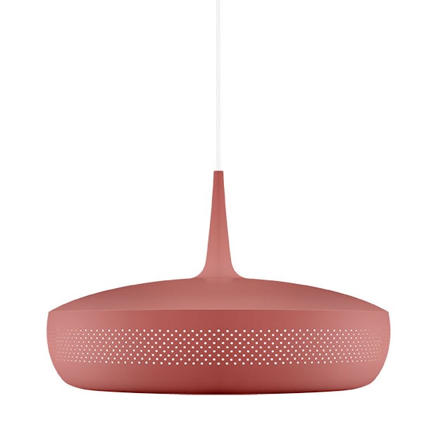 Umage Clava Dine taklampa 43 cm Red earth | Skandinavisk Design | Lampskärmar | Röd