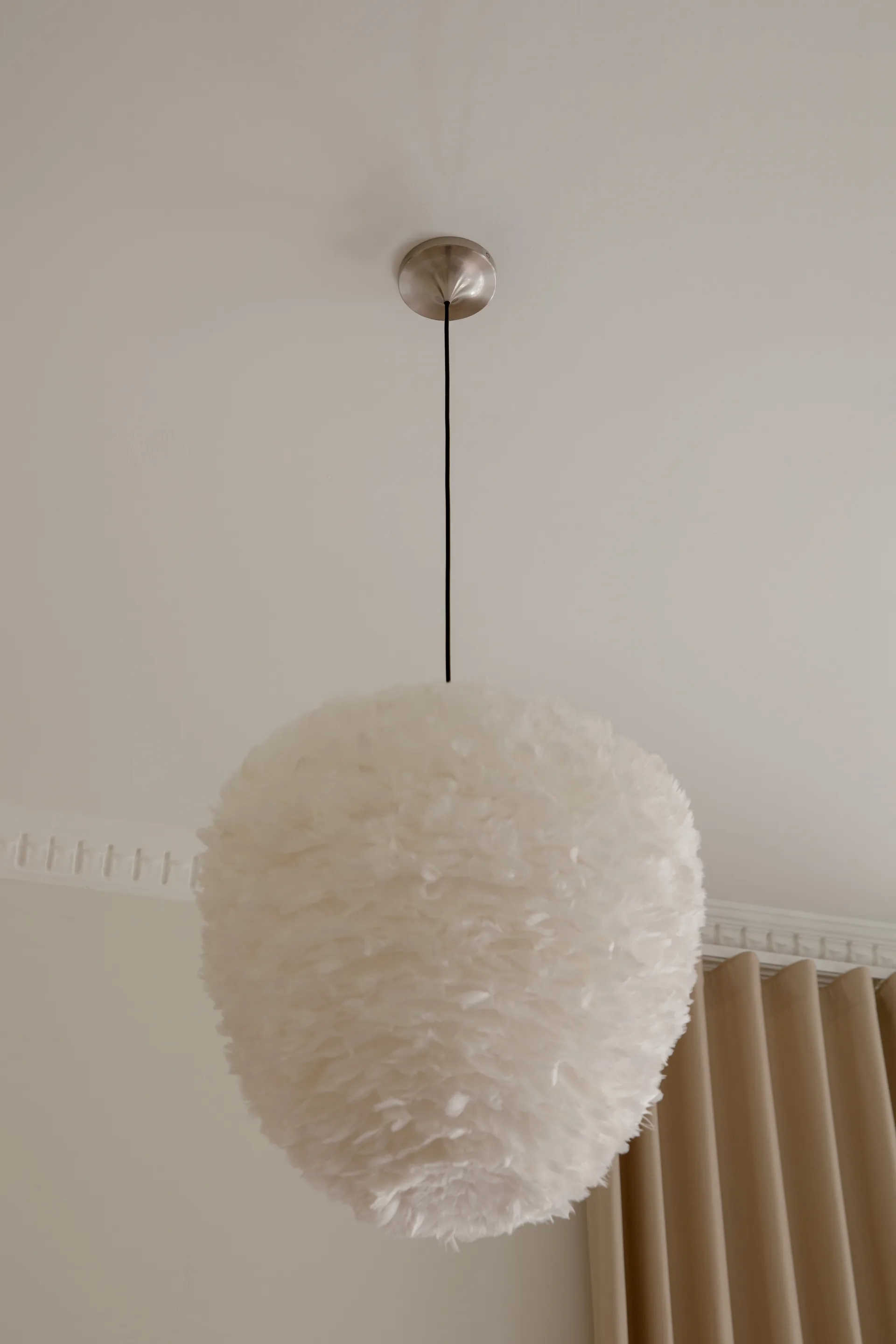 Cord Set Pro lampupphäng, Brushed steel Umage