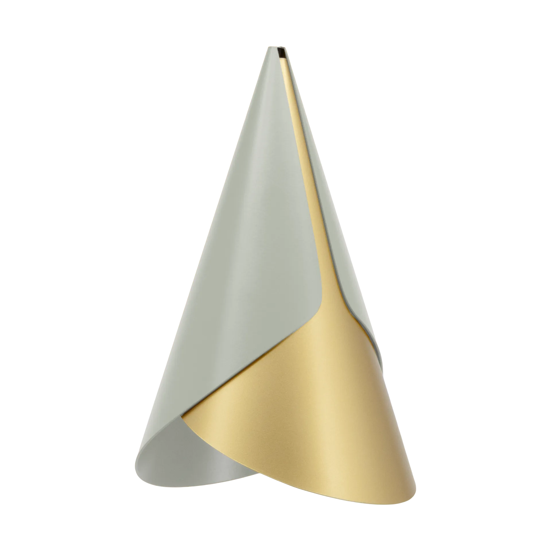 Cornet lampskärm, Nuance olive-brass Umage