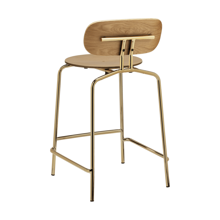 Curious barstol 65 cm, Oak-brass Umage