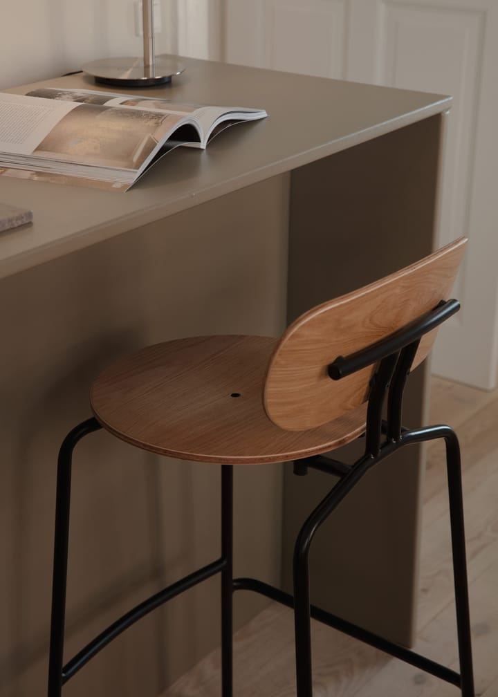Curious barstol 75 cm, Oak-black Umage