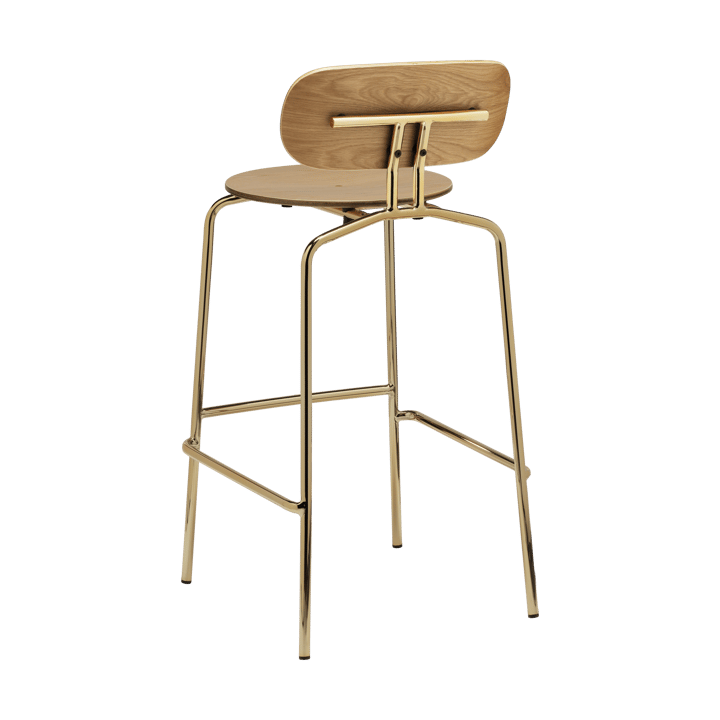 Curious barstol 75 cm, Oak-brass Umage