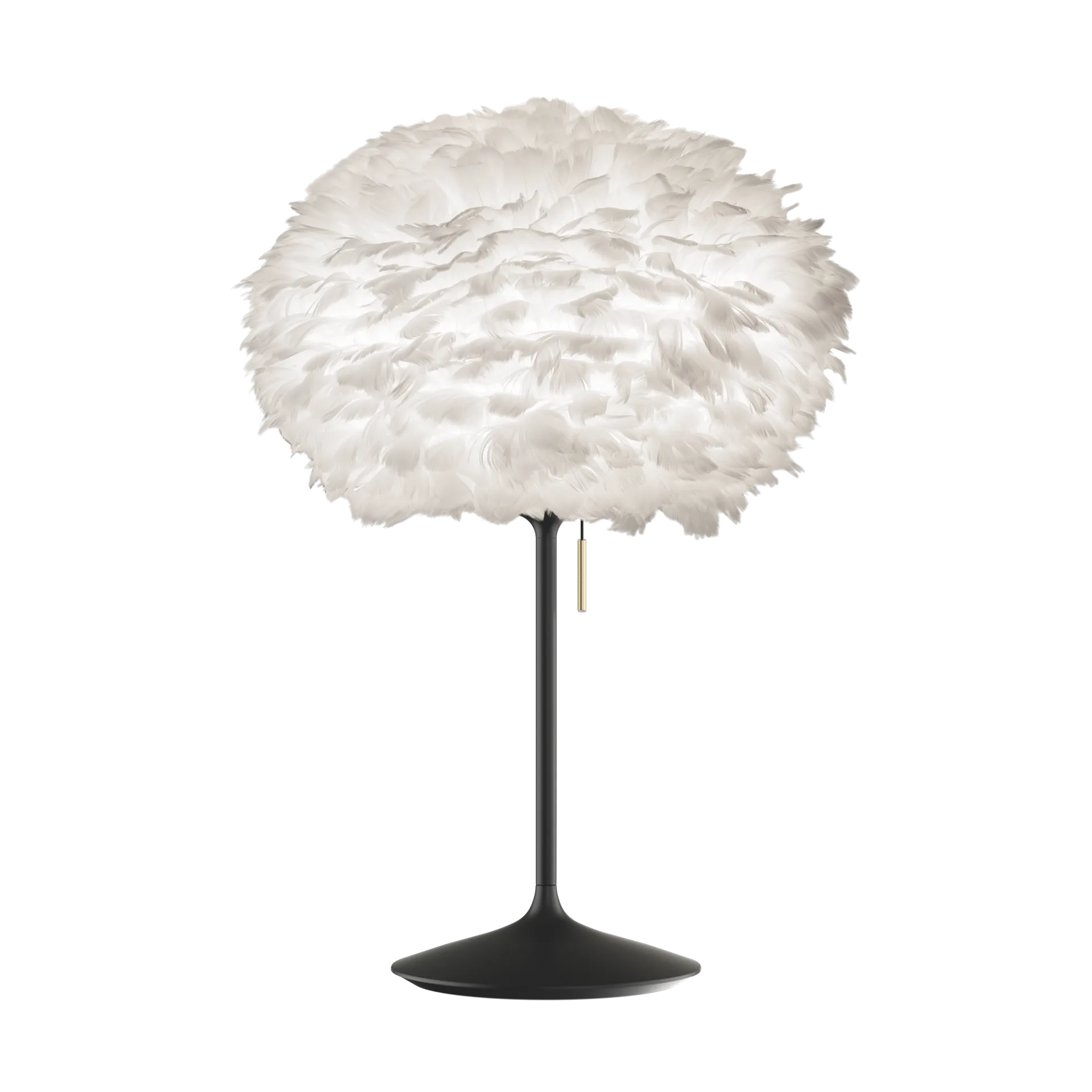 Eos bordslampa medium, Vit-Svart Umage