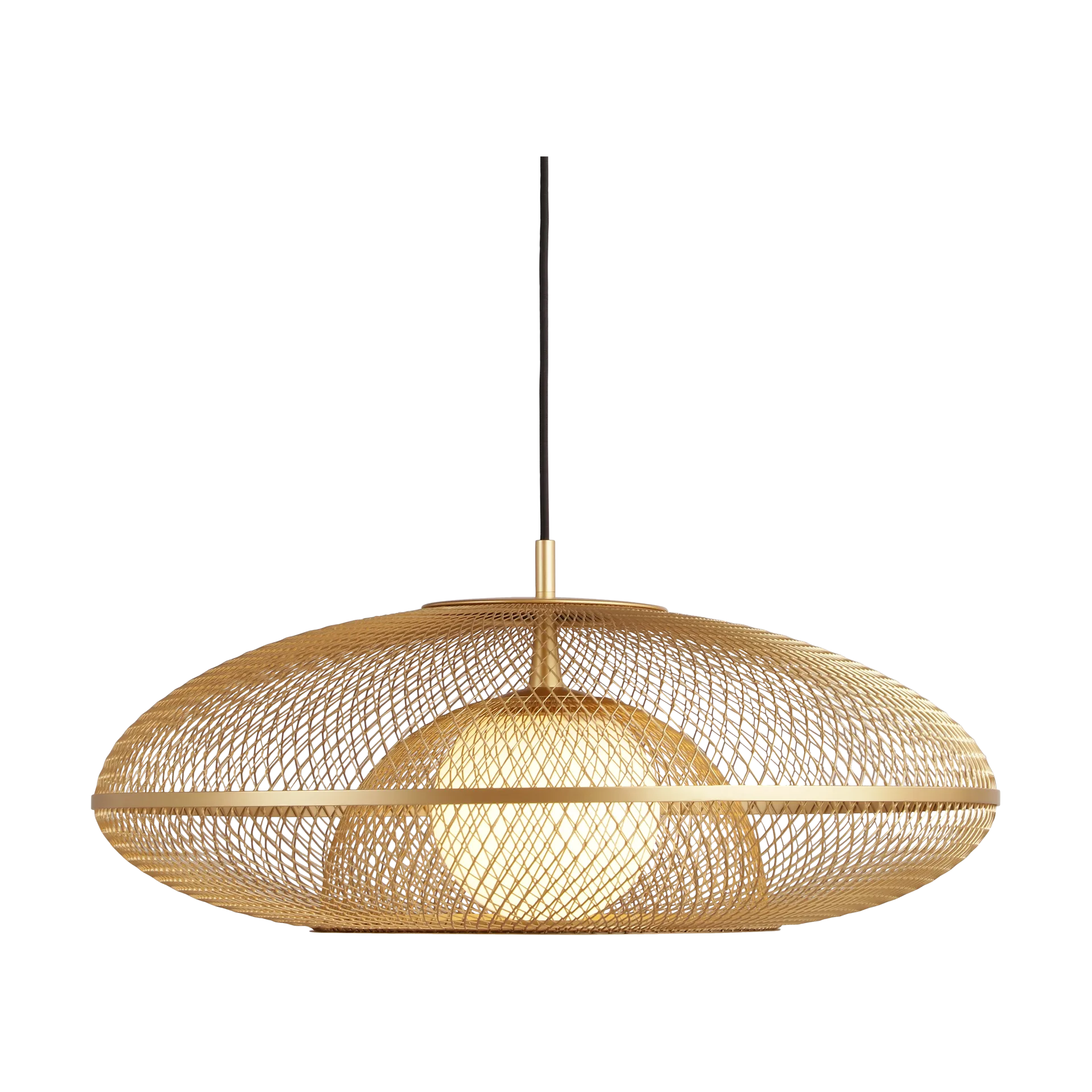 Faraday lampa brushed brass, Large Ø60,4 Umage